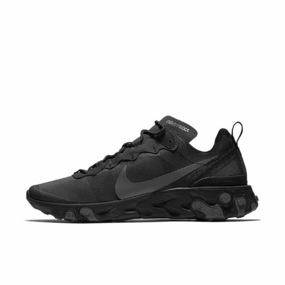 NEW ⚫ Nike React Element 55 Mens Runners Size 8 - Picture 4 of 7